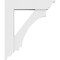 Ekena Millwork Standard Imperial Architectural Grade PVC Bracket With Traditional Ends, 5"W x 20"D x 26"H BKTP05X20X26IMP01 - alternate 3